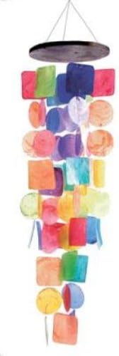 Feng Shui Mobile Muschel buntes Windspiel Perlmutt Gesamtlänge ca. 75cm