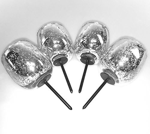 Adventskranz Teelichthalter Picker 4er Set silber