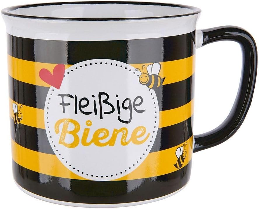 GILDE - 46900 - Kaffeebecher, Fleißige Biene