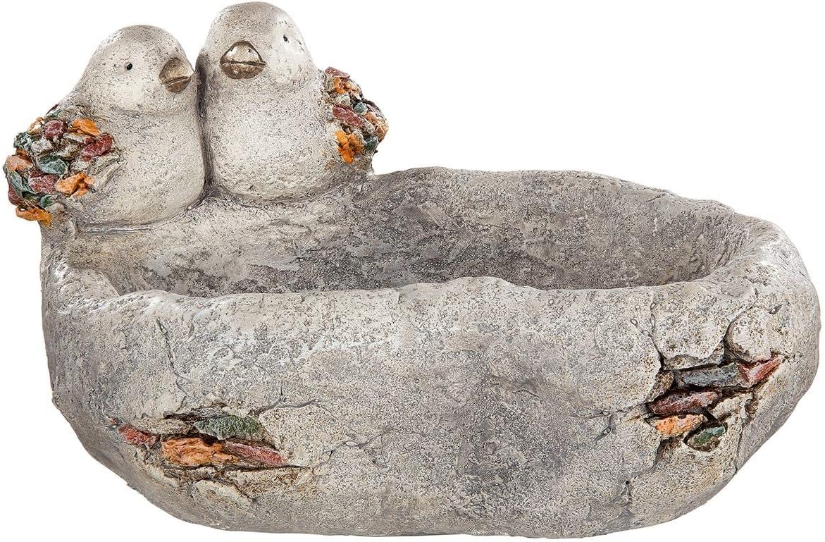 Vogeltränke Vogelmotiv Stone Gilde