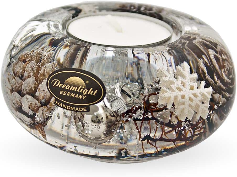 Dreamlight Traumlicht UFO smart Winter Story mit Teelicht Teelichthalter72377