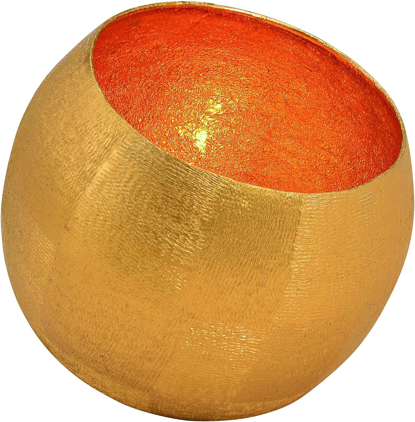 Goldener Teelichthalter Groß