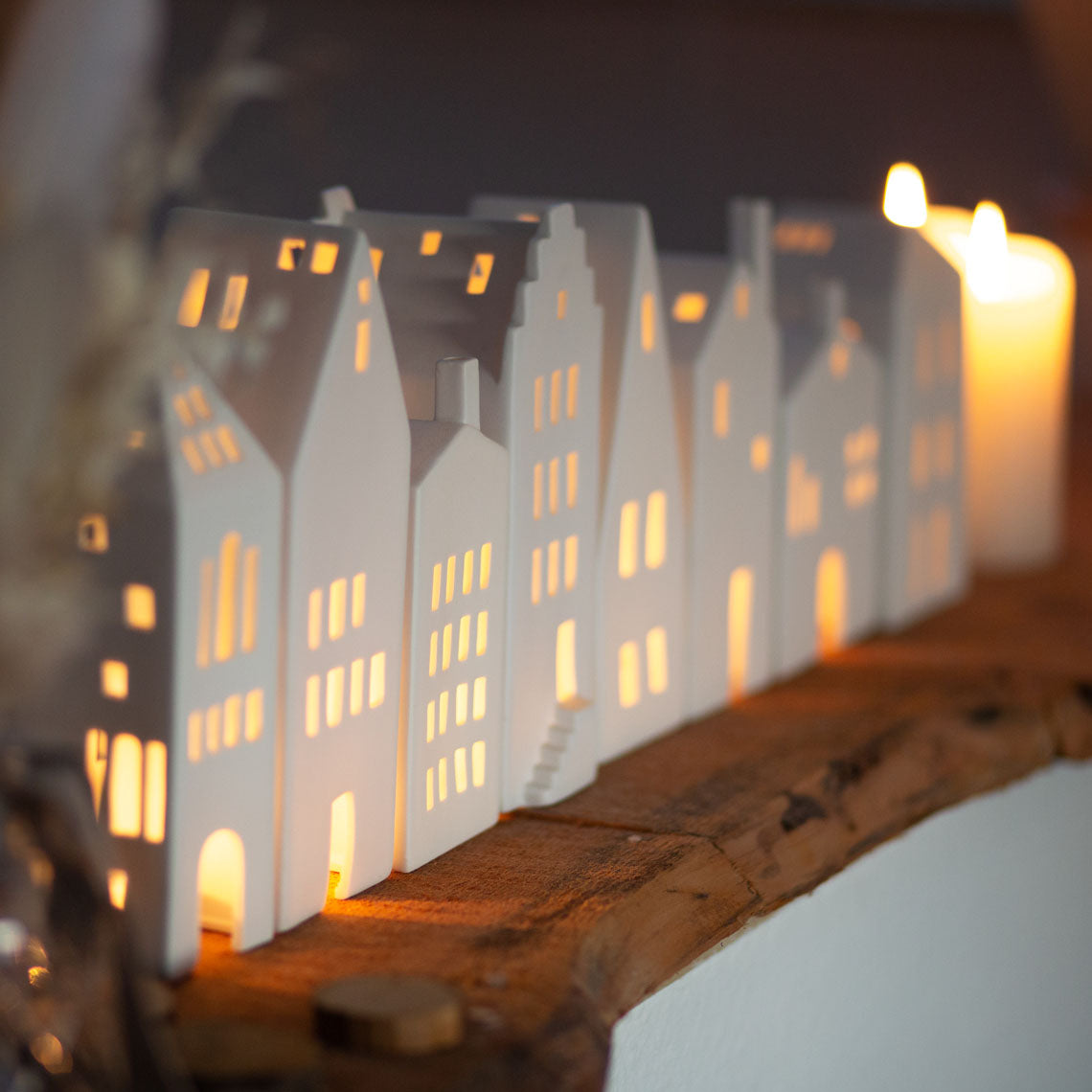Räder Lichthaus Mittel Runde Tür Höhe ca. 15cm