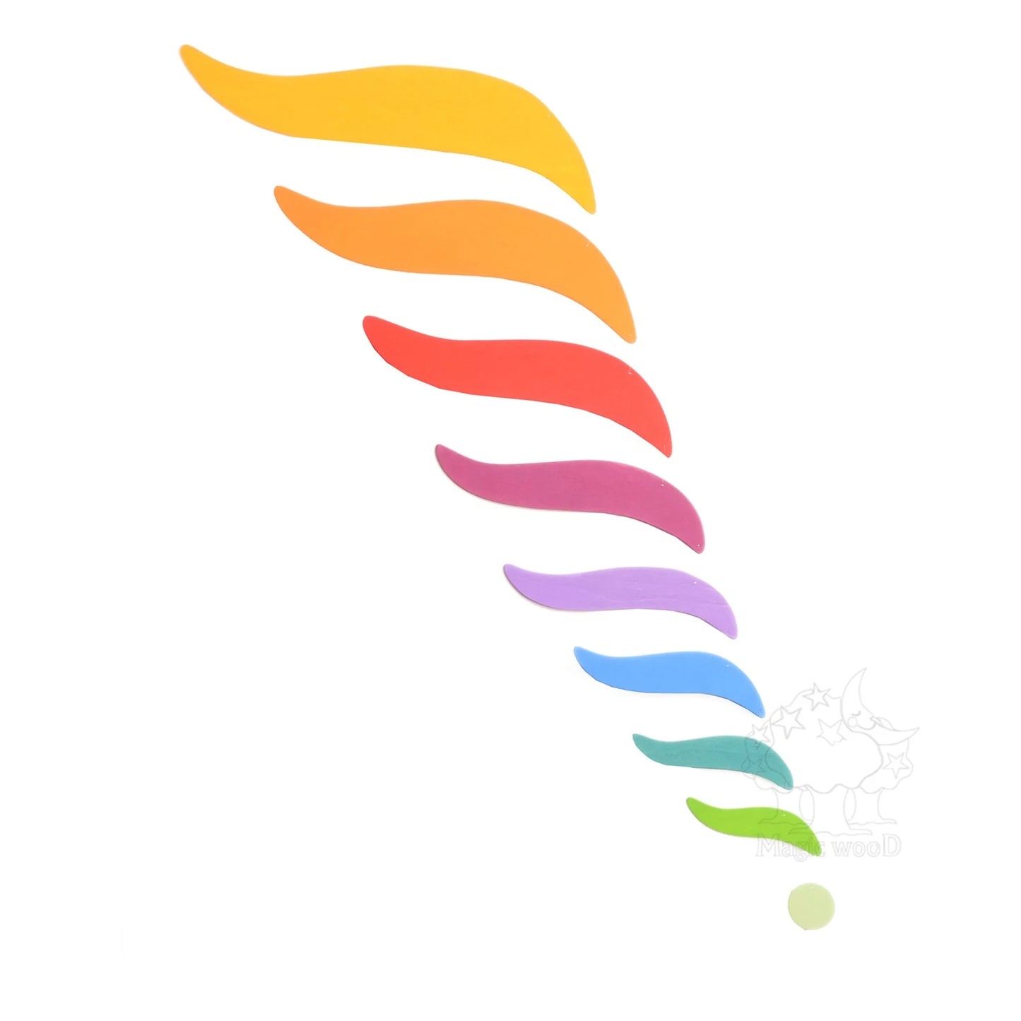 Windspiel Harmony Wings Mobile aus Holz