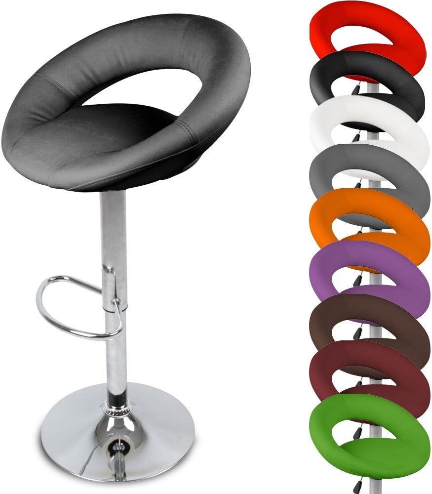 Miadomodo ArtikelNr LBHK02sw Barhocker scharz