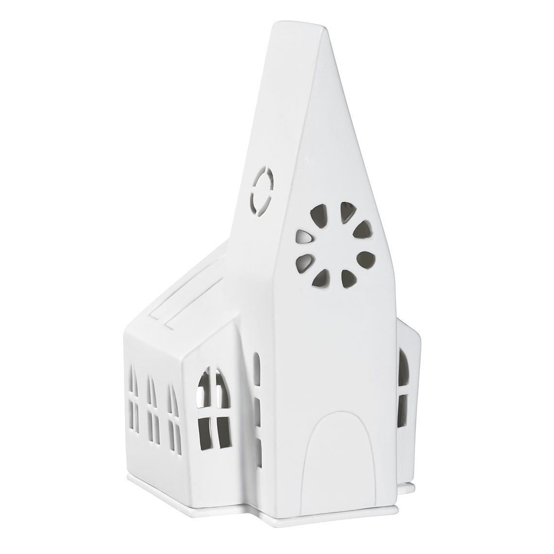 Räder Lichthaus Windlicht Kirche groß Höhe ca. 22cm