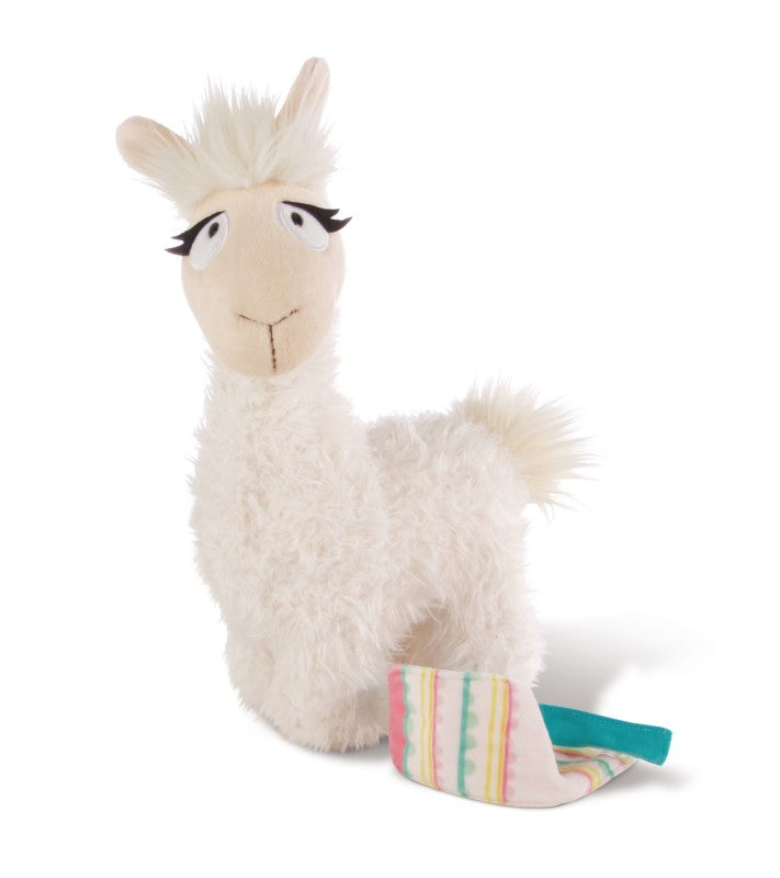 Kuscheltier Lama Lady mit Satteldecke 32cm
