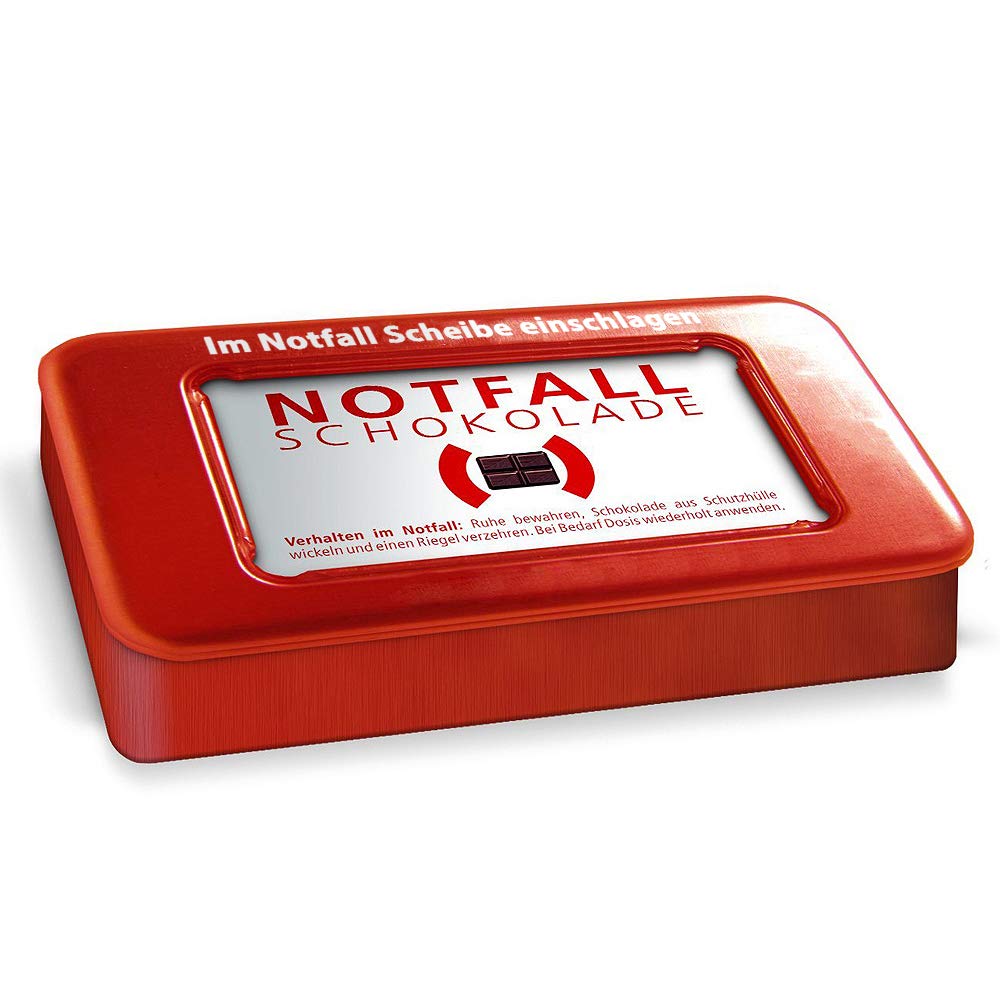 Notfall Schokolade in der Dose