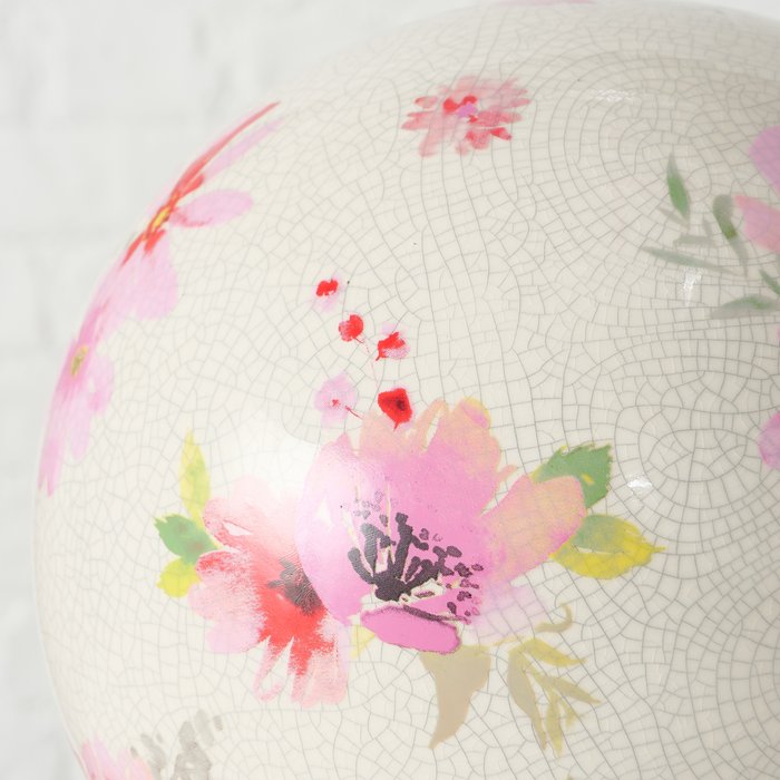 BOLTZE 2017557 Deko Kugel Rosella 20 cm Sortiert 1 Stück Gartenkugel