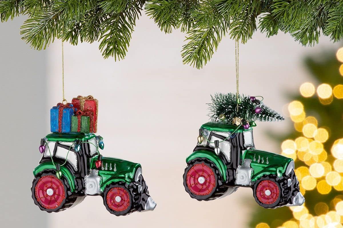 Weihnachtsbaumkugel Traktor je nach Vergügbarkeit