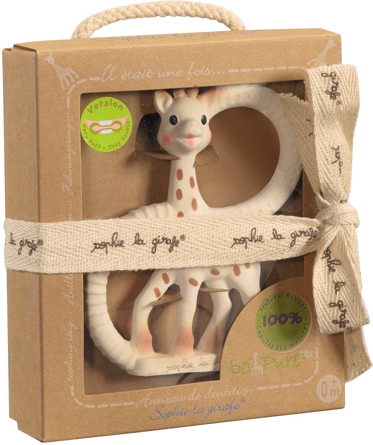 Vulli 200319 Sophie la girafe Beißring, 1 x 9 x 12 cm