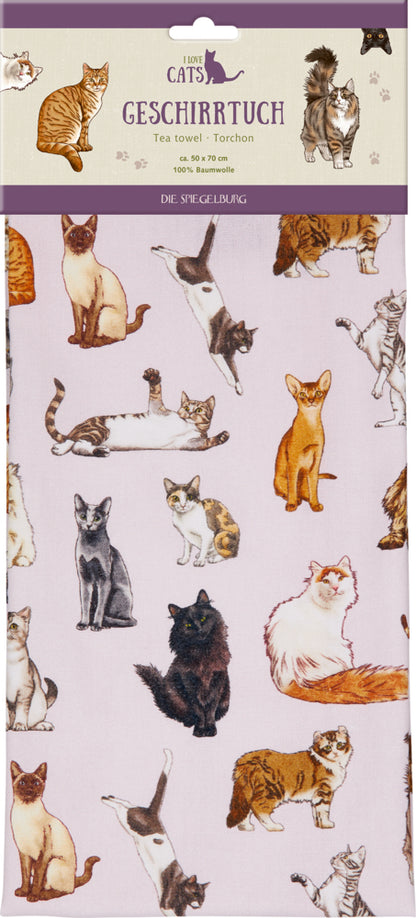 Die Spiegelburg Geschirrtuch Katze