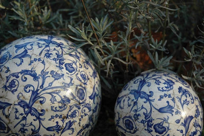 Esschert Gartenkugel Dekokugel Keramik 18cm Kugel AC12