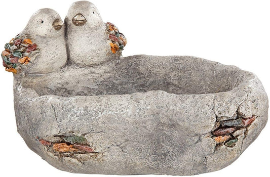 Vogeltränke Vogelmotiv Stone Gilde