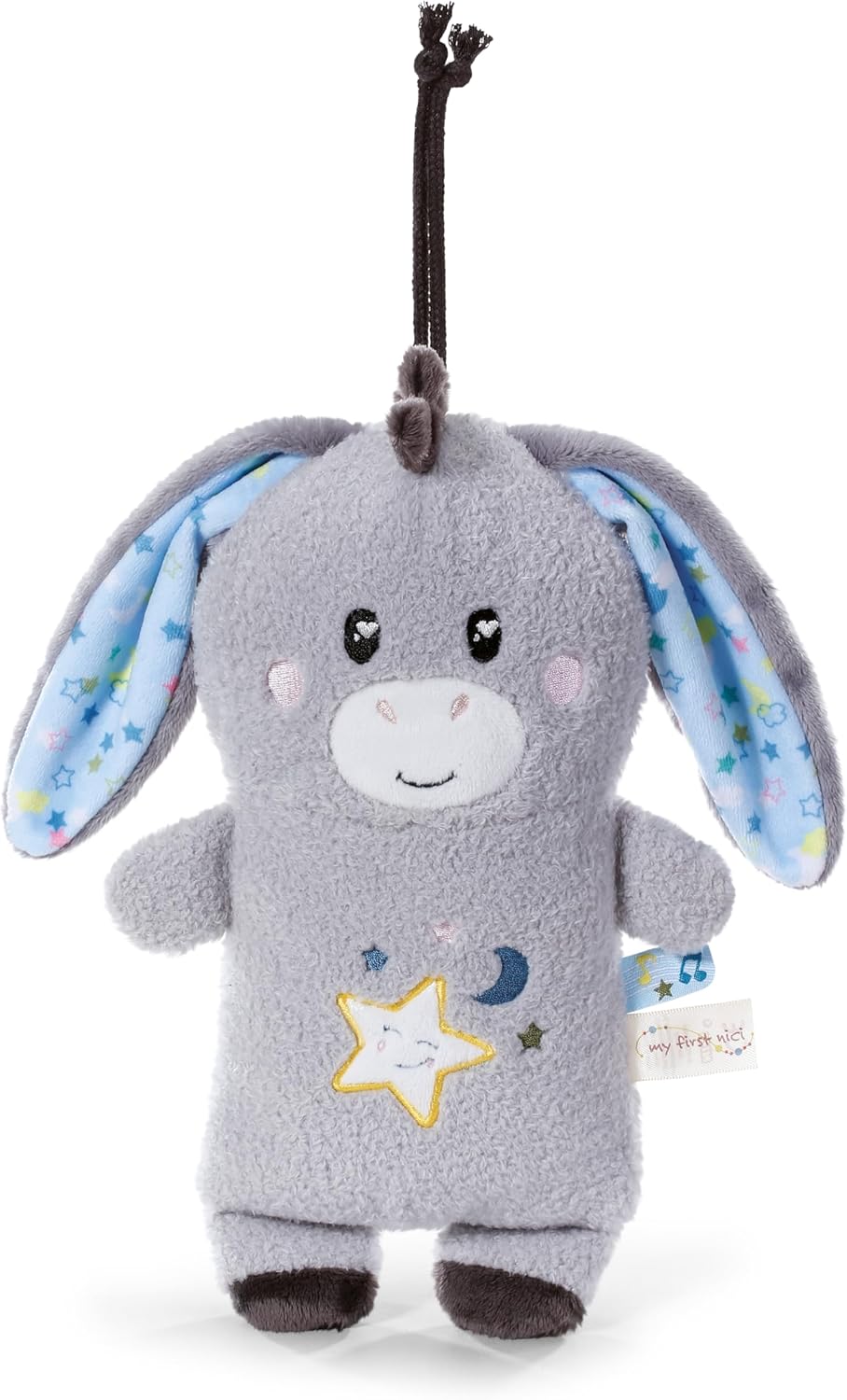Neu Nici Einschlafhilfe Esel Littledoo 25 cm mit Musik und Nachtlicht