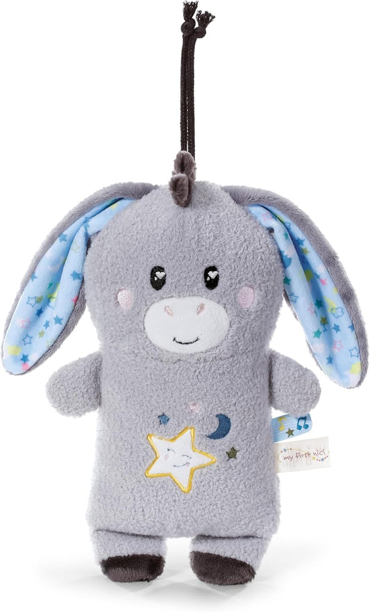 Neu Nici Einschlafhilfe Esel Littledoo 25 cm mit Musik und Nachtlicht